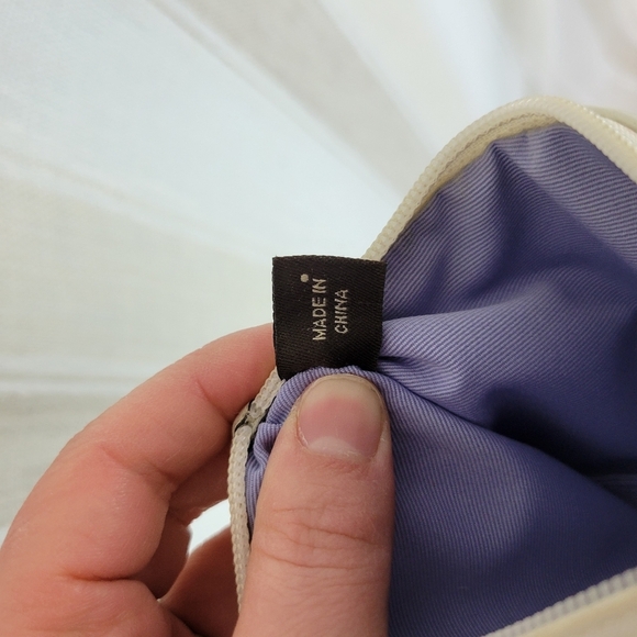 Coach Pebbled Leather Wristlet Wallet Cream Ivory‎ - Picture 6 of 8